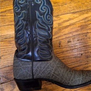 COPY - Genuine Elephant skin Boots from South Africa. 1000 obo!!